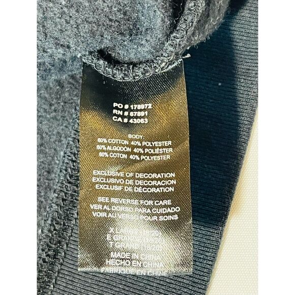 Mitchell & Ness Ohio State Buckeyes Vtg Logo Head Coach Youth XL Hoodie - Picture 5 of 9